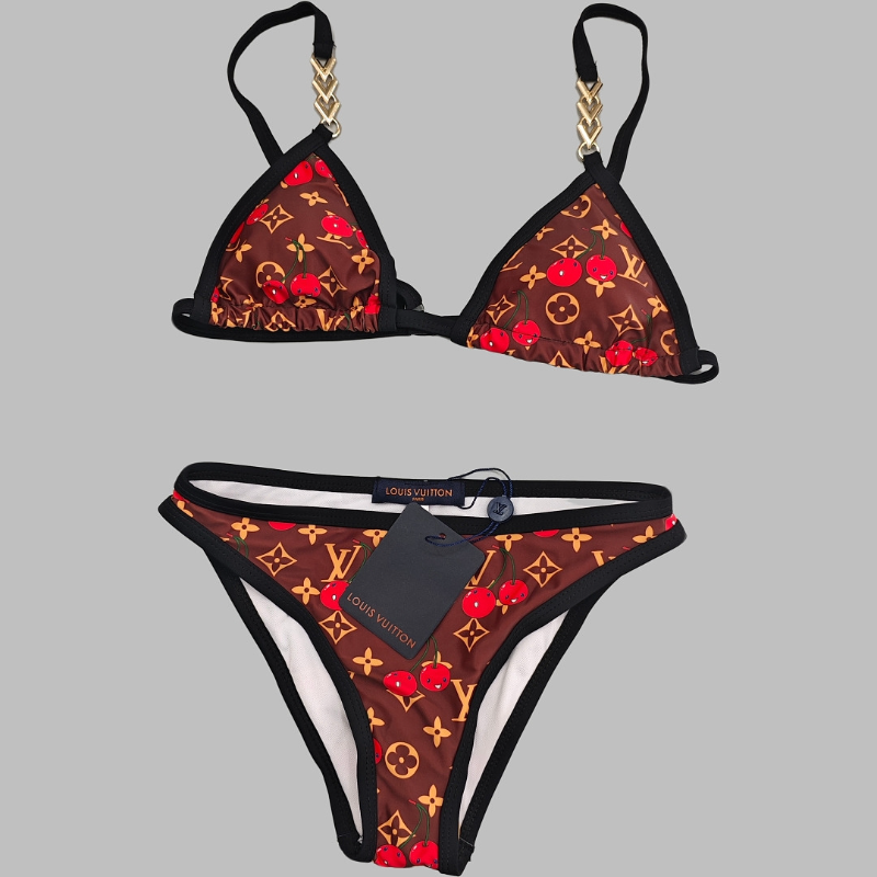 BL2501 New women's summer swimsuit bikini two-piece set+square scarf bikini