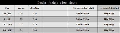 LVC020   New high-quality spring and autumn men'sand women’s jacket denim jacket clothes