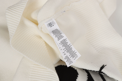 ALOC1 New autumn and winter men's and women's trendy brand new sweater jacquard letter clothing
