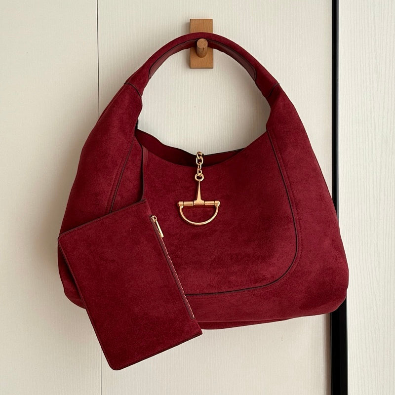 LGP41 frosted Leather Bag 46-26-16CM Handbag
